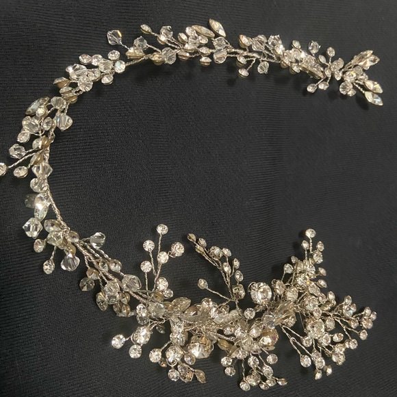 Crystal Bridal Head Piece - Picture 7 of 8